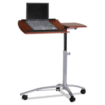 Safco® Laptop Computer Caddy, 29.5" X 20" X 27" To 38", Anthracite freeshipping - TVN Wholesale